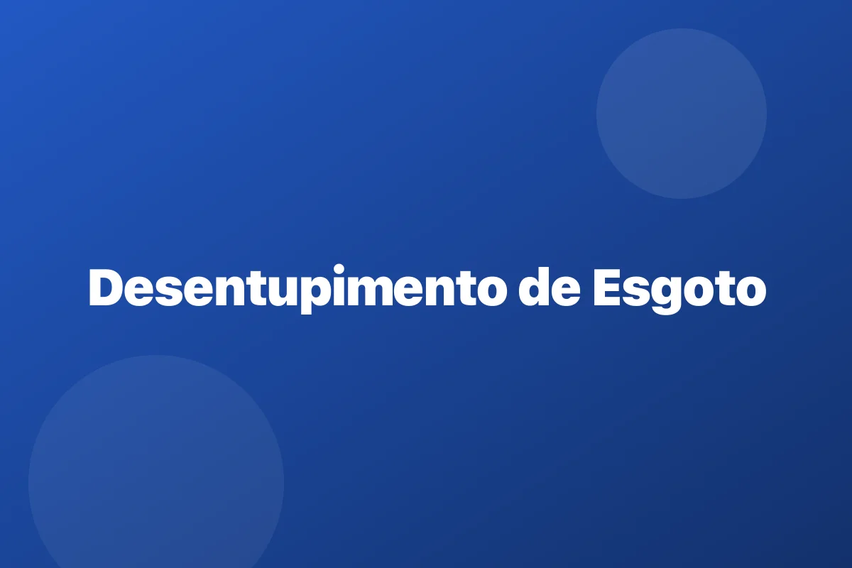 Desentupimento de esgoto em Manaus – limpeza da coluna